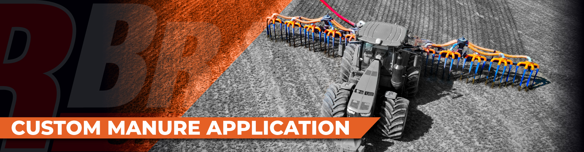 Custom Manure Application Banner